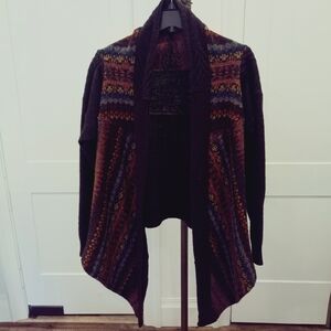 Knitted Cardigan By Octobre Mylene Lariviere Brown Hues